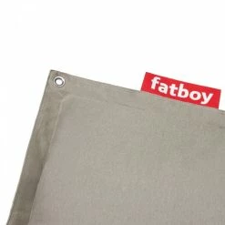 Pouf D'extérieur Fatboy Original Floatzac - Gris Taupe -Bleu Piscine 105005 pouf exterieur fatboy original floatzac gris taupe dessus