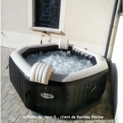 Spa Gonflable Intex PureSpa Carbone 4 Places -Bleu Piscine 202208 spa gonflable intex carbone 4 places