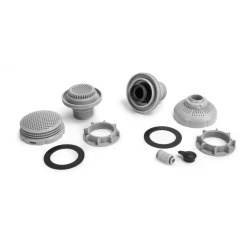 Intex Lot De 2 Crépines Larges Ø 38 Mm -Bleu Piscine 25025 crepine de refoulement 38 mm 3