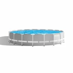Piscine Tubulaire Ronde Intex Prism Frame 5,49 X 1,22 M