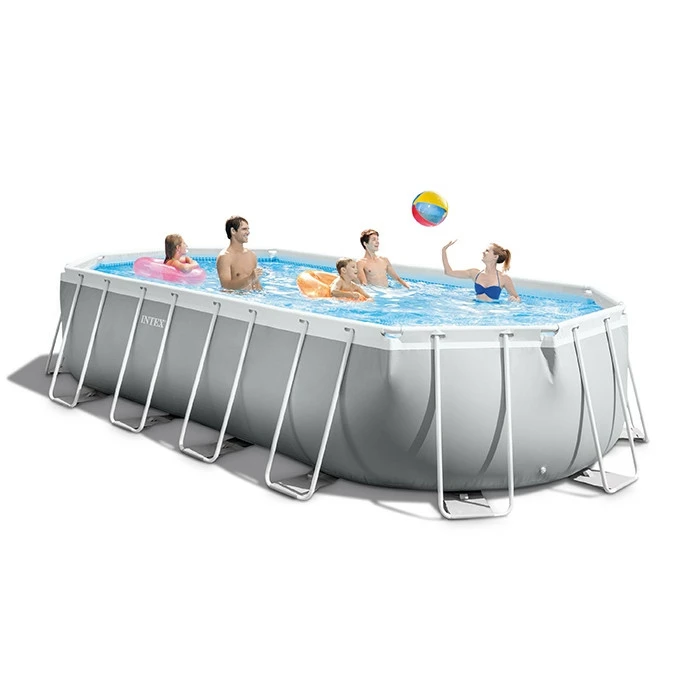 Piscine Tubulaire Ovale Intex Prism Frame 6.10 X 3.05 X 1.22m 1 Piscine Tubulaire Ovale Intex Prism Frame 6.10 X 3.05 X 1.22m