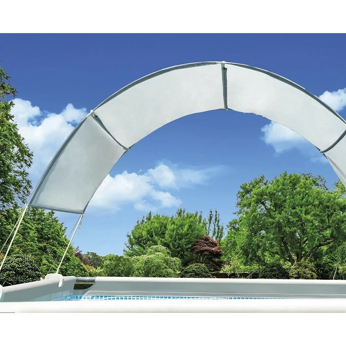 Voile D'ombrage Pour Piscine Hors Sol Intex 4 Voile D'ombrage Pour Piscine Hors Sol Intex – Image 4