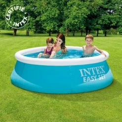 Piscine Gonflable Enfant Intex Easy Set 1.83 X 0.51 M 7 Piscine Gonflable Enfant Intex Easy Set 1.83 X 0.51 M -Bleu Piscine 28101np piscine gonflable easy set
