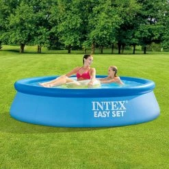 Piscine Autoportée Easy Set Intex 2,44 X 0,61 M -Bleu Piscine 28106np raviday piscine intex easy set ambiance min