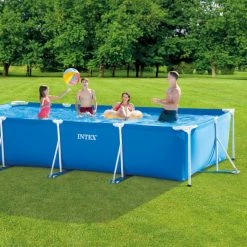 Piscine Tubulaire Intex Metal Frame 4,50 X 2,20 X 0,84 M + Épurateur 1,7 M³ 5 Piscine Tubulaire Intex Metal Frame 4,50 X 2,20 X 0,84 M + Épurateur 1,7 M³ -Bleu Piscine 28274np kit piscine metal frame junior rectangulaire 1