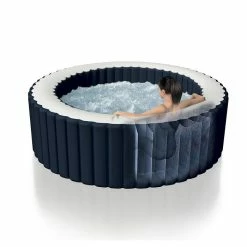 Spa Gonflable Intex PureSpa Blue Navy 4 Places -Bleu Piscine 28406ex 11 2