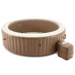 Spa Gonflable Intex PureSpa Sahara 8 Places 10 Spa Gonflable Intex PureSpa Sahara 8 Places -Bleu Piscine 28412ex fondblanc