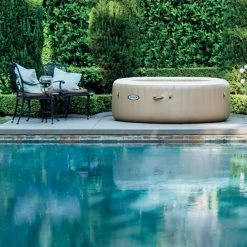 Spa Gonflable Intex PureSpa Sahara 6 Places -Bleu Piscine 28428ex spa gonflable sahara 6 places