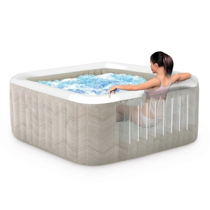 Spa Gonflable Intex PureSpa Chevron 4 Places 8 Spa Gonflable Intex PureSpa Chevron 4 Places – Image 8