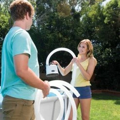 Pompe De Vidange Pour Piscine Intex -Bleu Piscine 28606 pompe vide piscine4