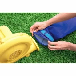 Aire De Jeu Château Gonflable Soufflerie En Continu Bestway -Bleu Piscine 53310 3