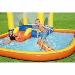Aire De Jeux Bestway Beach Bounce (soufflerie En Continu) -Bleu Piscine 53381 pateaugeoire min