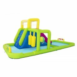 Aire De Jeux Bestway Splash Course (soufflerie En Continu) -Bleu Piscine 53387 2