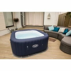 Spa Gonflable Bestway Lay-Z Spa HAWAII AirJet 4 Places 11 Spa Gonflable Bestway Lay-Z Spa HAWAII AirJet 4 Places -Bleu Piscine 54154 13 2 1 1