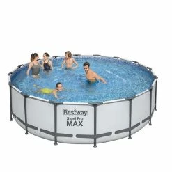 Piscine Tubulaire Ronde Bestway Power Steel 4,88 X 1,22 M 15 Piscine Tubulaire Ronde Bestway Power Steel 4,88 X 1,22 M -Bleu Piscine 5612z 2