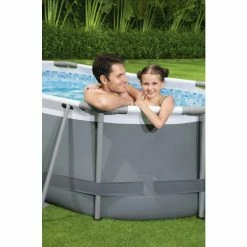 Piscine Ovale Bestway Power Steel™ 3,05 X 2 X 0,84 M -Bleu Piscine 5614a piscine ovale bestway power steel 3 05 x 2 x 0 84 m ambiance