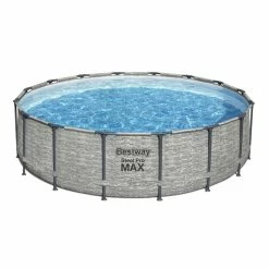 Piscine Tubulaire Ronde Bestway Steel Pro Max 4,88 X 1,22 M