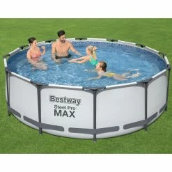 Piscine Bestway Steel Pro Max Frame 3,66 X 1 M -Bleu Piscine 56418 2