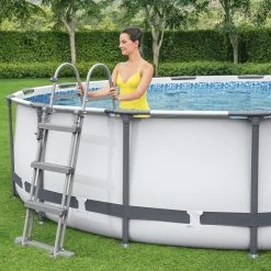Piscine Bestway Steel Pro Max Frame 3,66 X 1 M -Bleu Piscine 56418 4
