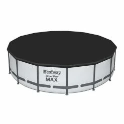 Piscine Tubulaire Bestway Ronde Steel Pro Max 4,57 X 1,22 M 10 Piscine Tubulaire Bestway Ronde Steel Pro Max 4,57 X 1,22 M -Bleu Piscine 56438 5