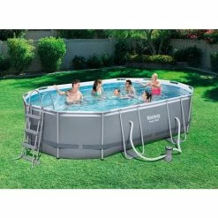 Piscine Tubulaire Bestway Power Steel Frame 4,88 X 3,05 X 1,07 M 14 Piscine Tubulaire Bestway Power Steel Frame 4,88 X 3,05 X 1,07 M -Bleu Piscine 56448nf 56448gb 56448gs 2 reduit min 2