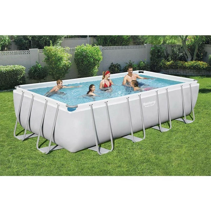 Piscine Tubulaire Rectangulaire Bestway Power Steel 5,49 X 2,74 X 1,22 M Avec Filtre à Sable 2 Piscine Tubulaire Rectangulaire Bestway Power Steel 5,49 X 2,74 X 1,22 M Avec Filtre à Sable – Image 2