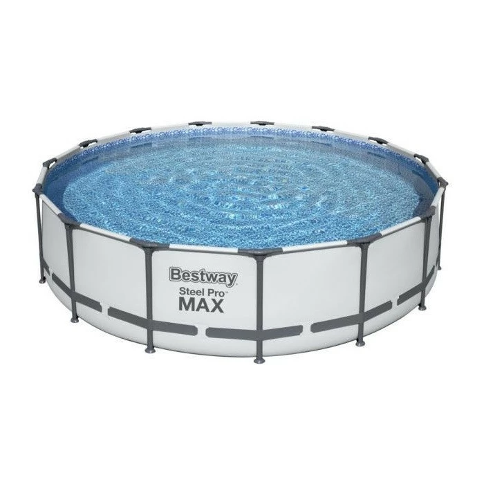 Piscine Tubulaire Ronde Bestway Steel Pro Max 4,57 X 1,07 M 1 Piscine Tubulaire Ronde Bestway Steel Pro Max 4,57 X 1,07 M