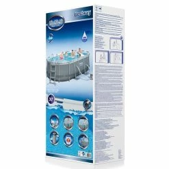 Piscine Tubulaire Bestway Power Steel Frame 4,24 X 2,50 X 1,00 M -Bleu Piscine 56620 reduit min