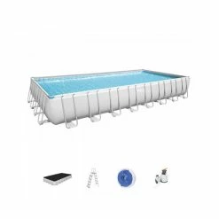 Piscine Tubulaire Rectangulaire Bestway Power Steel™ 9,56 X 4,88 X 1,32 M 9 Piscine Tubulaire Rectangulaire Bestway Power Steel™ 9,56 X 4,88 X 1,32 M -Bleu Piscine 56623 piscine tubulaire rectangulaire bestway power steeltm 9 56 x 4 88 x 1 32 m tout inclu