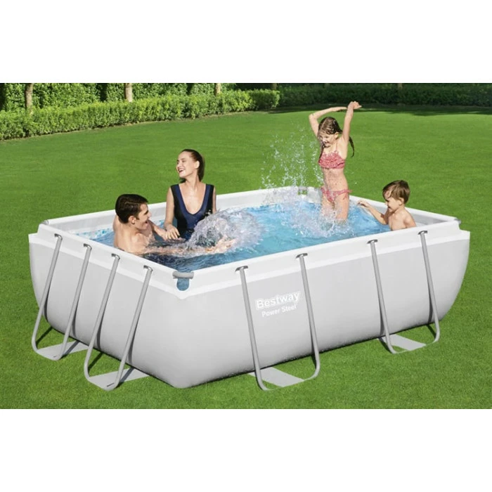 Piscine Tubulaire Rectangulaire Bestway Power Steel™ 2,82 X 1,96 X 0,84 M 5 Piscine Tubulaire Rectangulaire Bestway Power Steel™ 2,82 X 1,96 X 0,84 M – Image 5