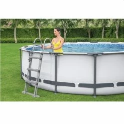 Piscine Tubulaire Ronde Bestway Steel Pro Max™ 4,27 X 1,07 M -Bleu Piscine 56950 2 1