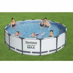 Piscine Tubulaire Ronde Bestway Steel Pro Max™ 4,27 X 1,07 M -Bleu Piscine 56950 4