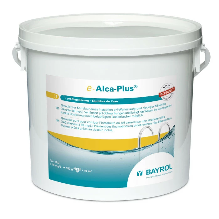 Bayrol Alca-Plus - Granulés Stabilisateur De PH Et Correcteur De TAC 5 Kg 1 Bayrol Alca-Plus - Granulés Stabilisateur De PH Et Correcteur De TAC 5 Kg