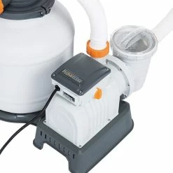 Filtre à Sable Complet Bestway Flowclear 8,327 M³/h 9 Filtre à Sable Complet Bestway Flowclear 8,327 M³/h -Bleu Piscine 58499 filtre sable 8 327 m3h pompe 1