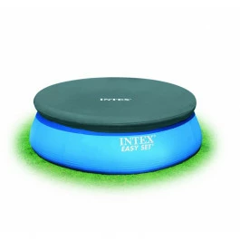 Bâche De Protection Intex Pour Piscine Autoportée Ronde Ø 3,66 M 1 Bâche De Protection Intex Pour Piscine Autoportée Ronde Ø 3,66 M