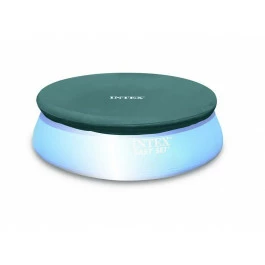 Bâche De Protection Intex Pour Piscine Autoportée Ronde Ø 4,57 M 1 Bâche De Protection Intex Pour Piscine Autoportée Ronde Ø 4,57 M
