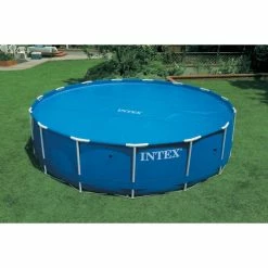 Bâche à Bulles Intex Pour Piscine Ronde Ø 2,44 M -Bleu Piscine 59952 1