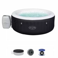 Spa Gonflable Bestway Lay-Z Spa MIAMI AirJet 4 Places -Bleu Piscine 60001 spa gonflable bestway lay z spa miami accessoires