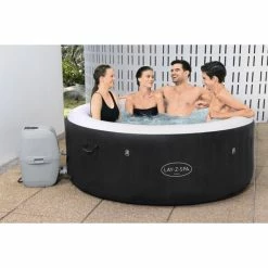Spa Gonflable Bestway Lay-Z Spa MIAMI AirJet 4 Places -Bleu Piscine 60001 spa gonflable bestway lay z spa miami ambiance