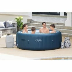 Spa Gonflable Bestway Lay-Z Spa MILAN AirJet Plus 6 Places -Bleu Piscine 60029 spa gonflable bestway lay z spa milan ambiance