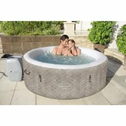 Spa Gonflable Bestway Lay-Z Spa MADRID AirJet 4 Places -Bleu Piscine 60055 spa gonflable bestway lay z spa madrid ambiance