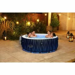 Spa Gonflable Bestway Lay-Z Spa HOLLYWOOD AirJet 6 Places -Bleu Piscine 60059 spa gonflable bestway lay z spa hollywood ambiance 3