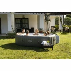 Spa Gonflable Bestway Lay-Z Spa MAURITIUS AirJet 7 Places -Bleu Piscine 60067 spa gonflable bestway lay z spa mauritius ambiance groupe