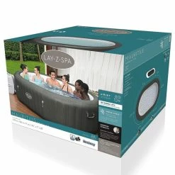 Spa Gonflable Bestway Lay-Z Spa MAURITIUS AirJet 7 Places -Bleu Piscine 60067 spa gonflable bestway lay z spa mauritius packaging