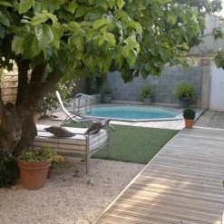 Piscine En Bois Octogonale Ubbink Océa 5,80 X 1,30 M - Liner Beige 10 Piscine En Bois Octogonale Ubbink Océa 5,80 X 1,30 M - Liner Beige -Bleu Piscine 7504510 piscine bois octogonale ubbink ocea 580 beige ambiance