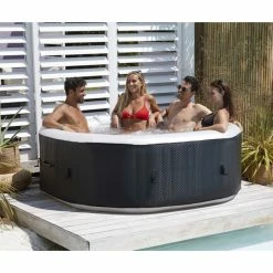 Spa Gonflable Ubbink Infinite Spa Octo Plus 4 Places -Bleu Piscine 8680019 spa gonflable ubbink infinite spa octo plus 4 places ambiance
