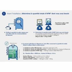 Sac De Media Filtrant 21 Kg Bayrol Granulométrie 0,4 à 0,8 Mm -Bleu Piscine afm media filtrant bayrol quantit min 1