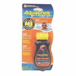Tube De 50 Bandelettes D'analyse Aquachek Pour Piscines Traitées à L'oxygène Actif 1 Tube De 50 Bandelettes D'analyse Aquachek Pour Piscines Traitées à L'oxygène Actif