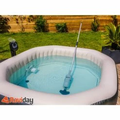 Aspirateur Nettoyeur à Batterie Pour Piscine Et Spa Intex 9 Aspirateur Nettoyeur à Batterie Pour Piscine Et Spa Intex -Bleu Piscine aspirateur nettoyeur batterie piscine spa intex
