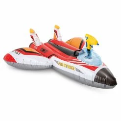 Avion Gonflable Intex + Pistolet à Eau - Rouge